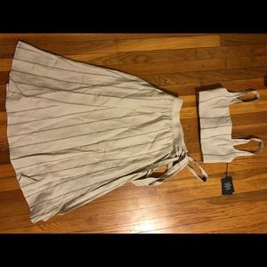 Reformation Wrap Skirt & Crop Set